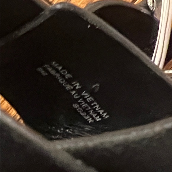 MICHAEL Michael Kors Black Chunky Platform Buckle Sandals - Picture 5 of 5